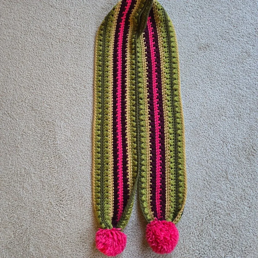 Lucky Cactus Scarf Crochet